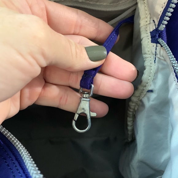 Kipling Itska Duffle Bag in Sapphire Blue - Picture 7 of 8